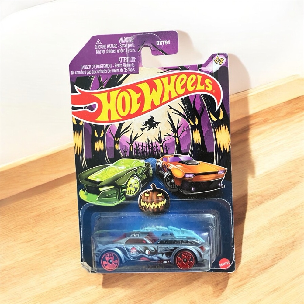 NEW 2023 Mattel Hot Wheels 2/5 Barbaric DXT91 Limited Edition Car Halloween